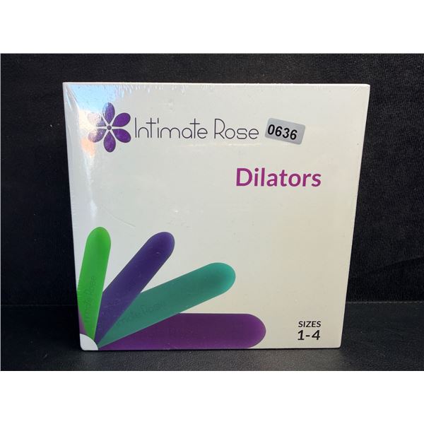 Intimate Rose 4PC Small Dilator Set for Pelvic Floor Controlled Dilation Therapy - NEW SEALED!
