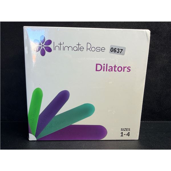Intimate Rose 4PC Small Dilator Set for Pelvic Floor Controlled Dilation Therapy - NEW SEALED!