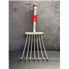 Image 3 : Metal Clam Rake/Clam Digging Tool - For Raking on Beaches/Sand