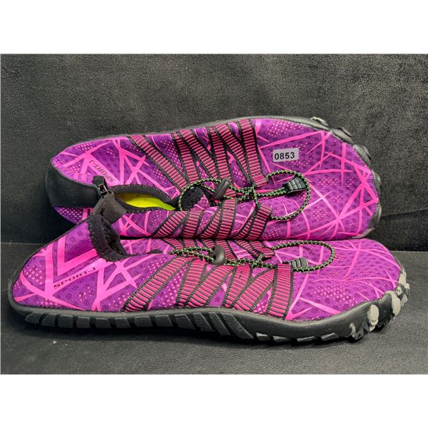 1 Pair of Pink Water Shoes - Size 41 EUR (Men's 8/Women's 10) - New