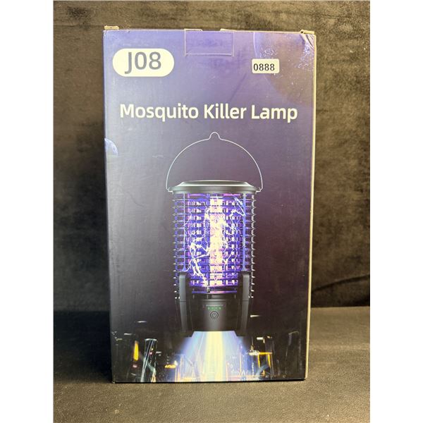USB-C Rechargeable Electric Solar Bug Zapper/UV Mosquito Killer Lamp; 4200V, Hanging Design - New