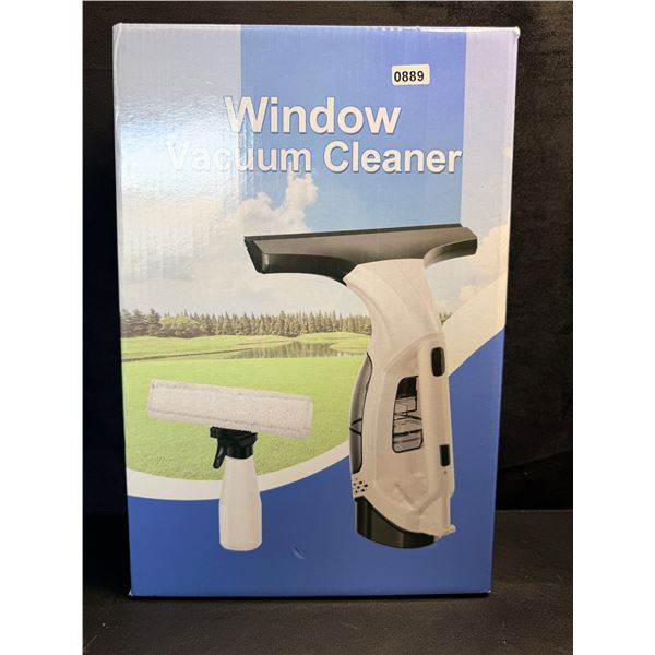 Cordless Electric Window Cleaner Tool Kit; 150ml Water Tank, 2000Pa Powerful Suction - New