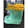 Image 2 : 1 Pair of Kids Froggy Rain Boots/Rubber Boots - Size 10.5/11C (150mm) - New