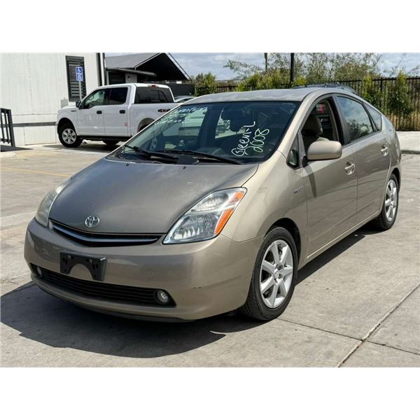 TOYT PRIUS 2008 JUNK-RECEIPT-DON