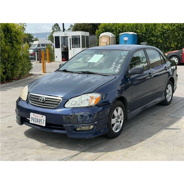 TOYT COROLLA 2006 SALV-T-DON SMOG