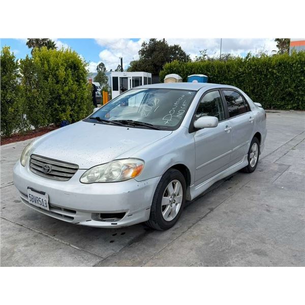 TOYT COROLLA 2003 APP  DUP/T-DON