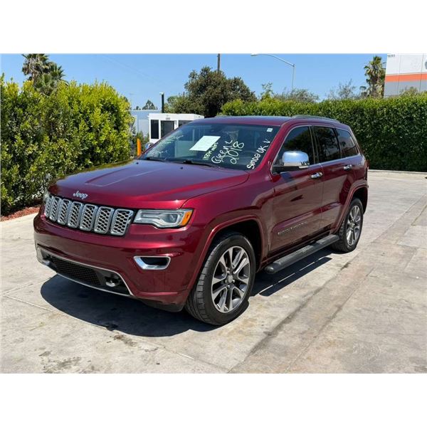 JEEP GD CHEROKEE 2018 SALV/T-REPO-SMOG-2 DAYS
