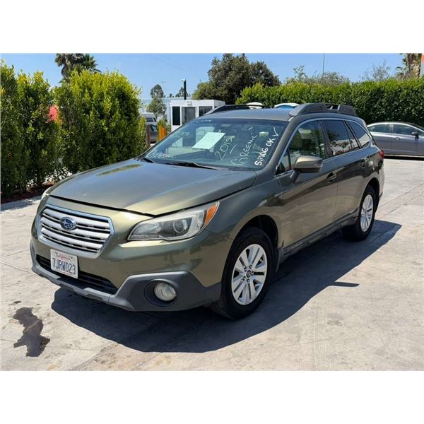SUBA OUTBACK 2015 APPT/DUP-T SMOG
