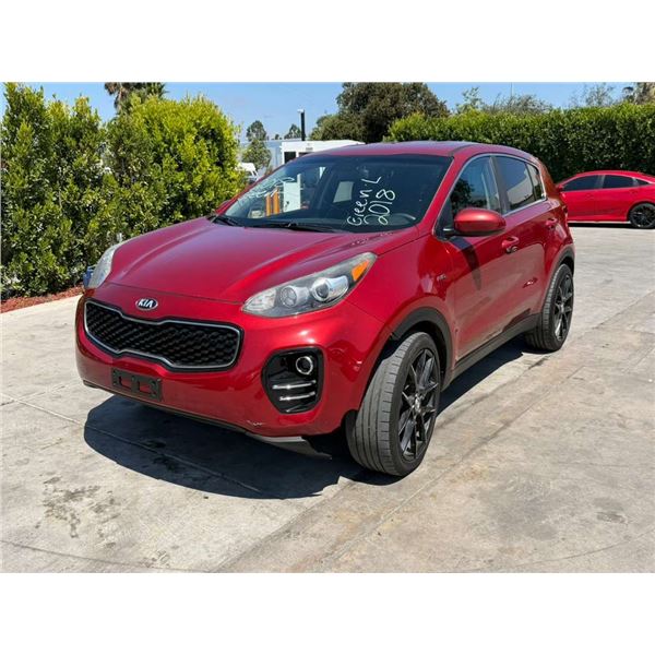 KIA SPORTAGE 2018 T-REPO 2 DAYS