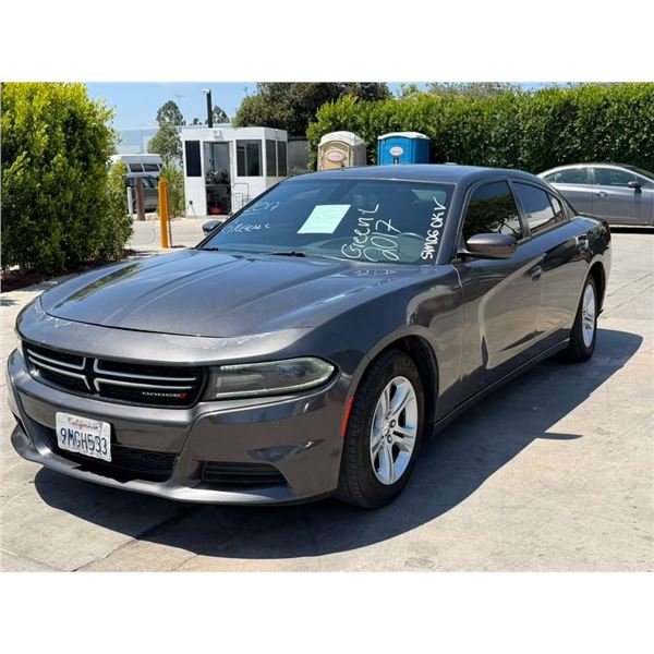 DODG CHARGER 2017 WAIT-TITLE/SALV-SMOG