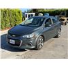 Image 1 : CHEV SONIC 2017 SALV/T-REPO-TMU-2 DAYS