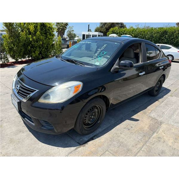 NISS VERSA 2012 T-DONATION