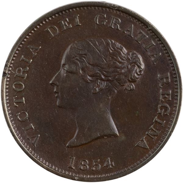 Canada 1854 New Brunswick 1 Penny Token NB-2B1