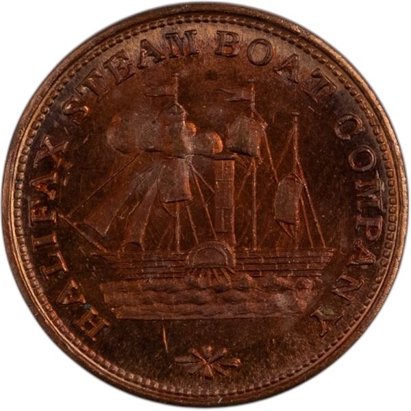 Canada Halifax Steam Boat Company Ferry Token TR1, Breton 900