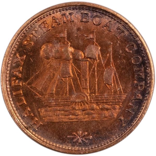 Canada Halifax Steam Boat Company Ferry Token TR1, Breton 900
