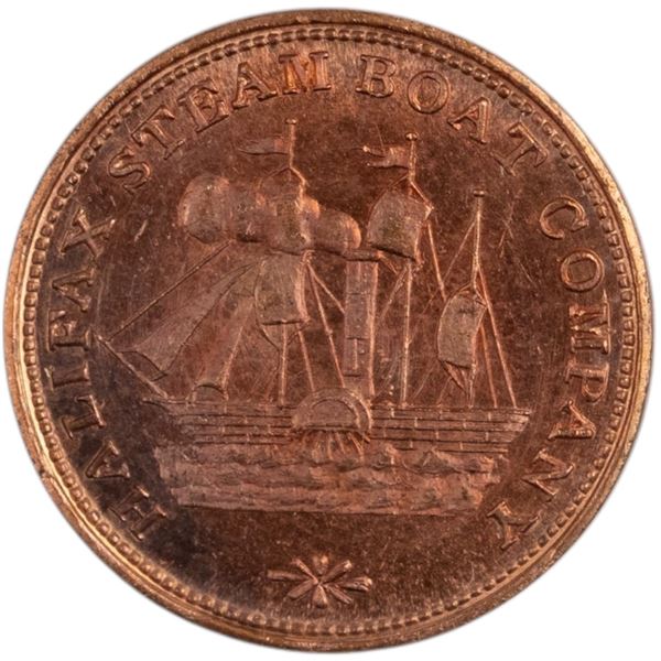 Canada Halifax Steam Boat Company Ferry Token TR1, Breton 900