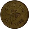 Image 1 : Mainland Cigar Store Good for 5 Cents Merchant Token