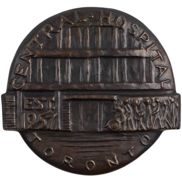 Canada 1957 Medallion Toronto Central Hospital