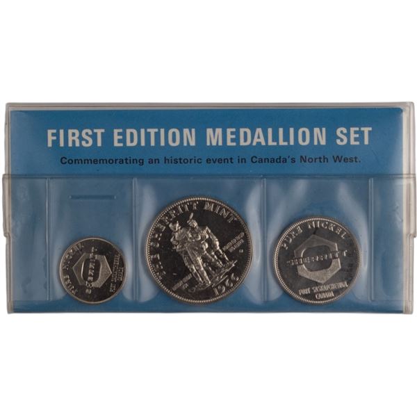 Canada 1966 The Sherritt Mint Medallion Set (3 pieces)