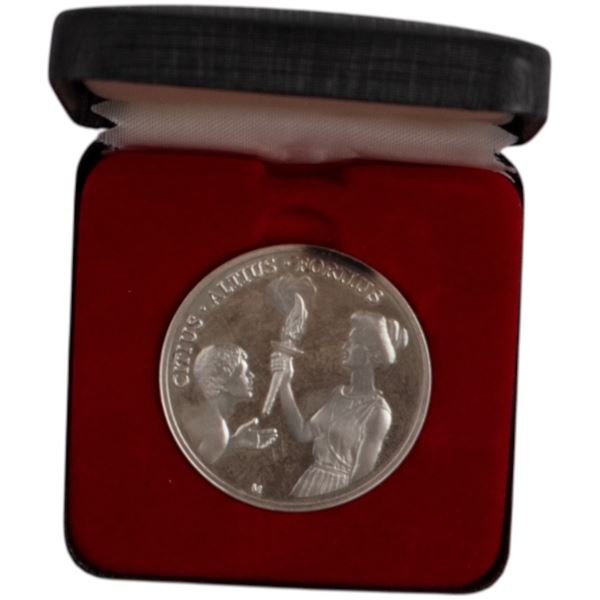 Canada 1967 Canadian Olympic Association 1 oz Silver Medallion