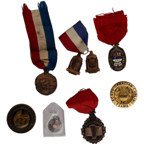Canada Mixed lot of Canadian Sporting Medallions