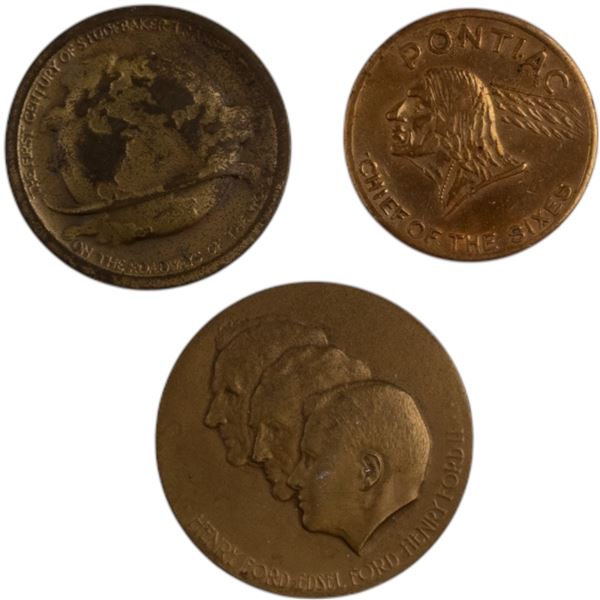 Ford Motor Company & Pontiac Medallions