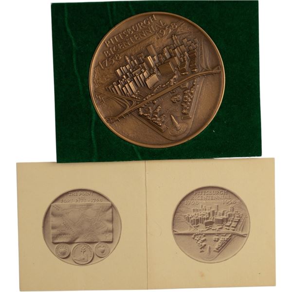 United States 1758-1958 Pittsburgh Bicentennial Medal