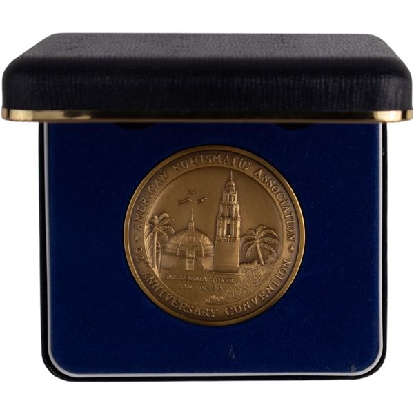United States 1983 92th Anniversary American Numismatic Association Convention Medal