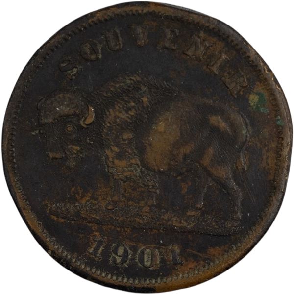 United States Buffalo New York 1901 Pan American Exposition Medallion