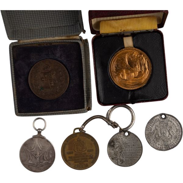Group of Medals / Medallions (6 pieces)