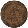 Image 2 : 1877 Masonic Penny Occident Chapter No 77
