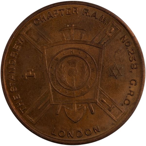 Canada London Ontario Chapter No. 238 Masonic Penny Token