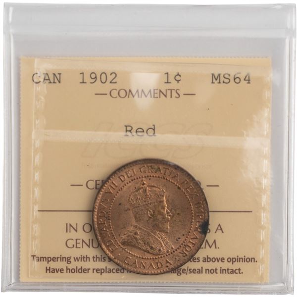 Canada 1902 1 Cent Red