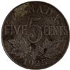 Image 1 : Canada 1925 5 Cent