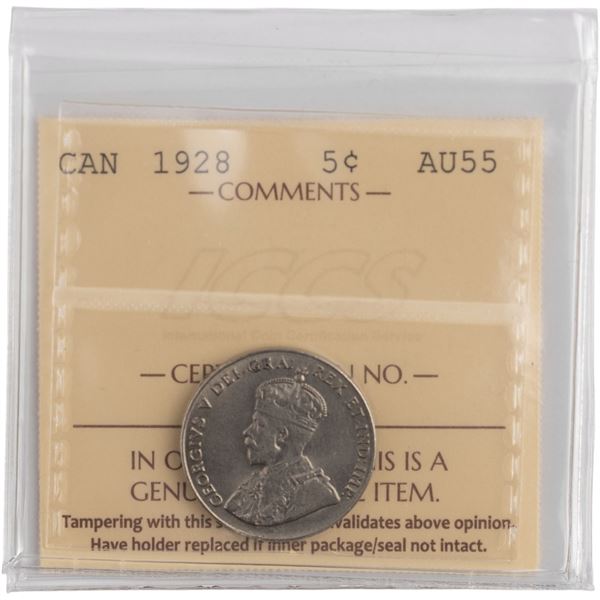 Canada 1928 5 Cents