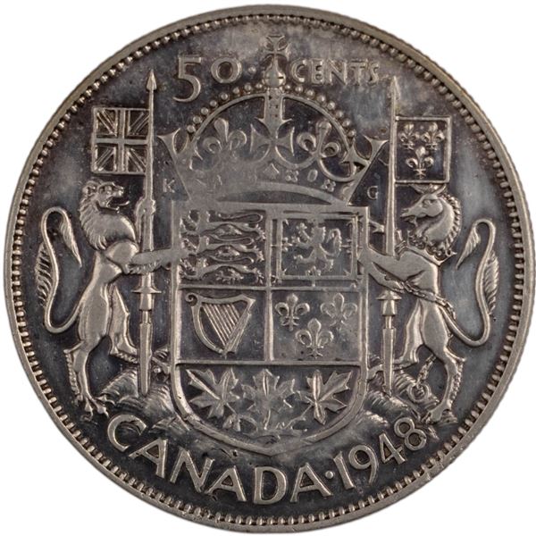 Canada 1948 50 Cents - Better Date