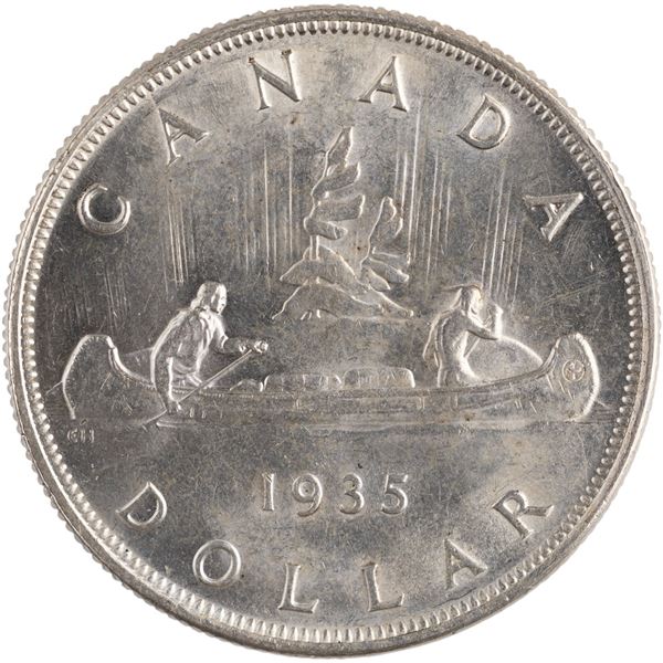Canada 1935 Silver Dollar