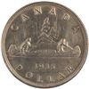 Image 1 : Canada 1935 SWL Short Water Line Silver Dollar