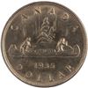 Image 1 : Canada 1935 SWL Short Water Line Silver Dollar