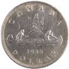 Image 1 : Canada 1935 SWL Short Water Line Silver Dollar