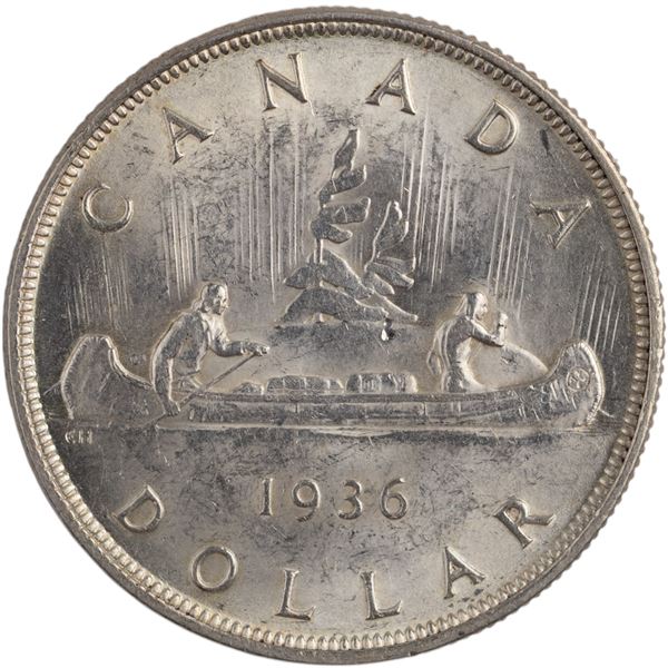 Canada 1936 Silver Dollar