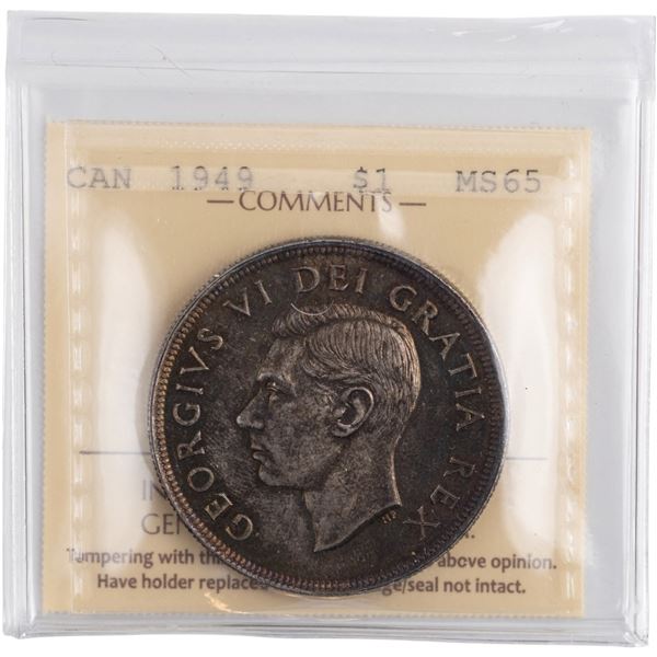Canada 1949 Silver Dollar