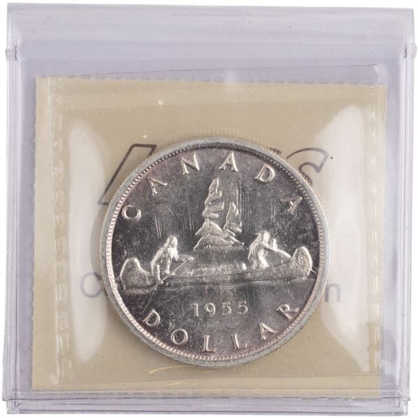 Canada 1955 Silver Dollar