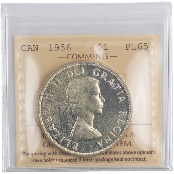 Canada 1956 Silver Dollar