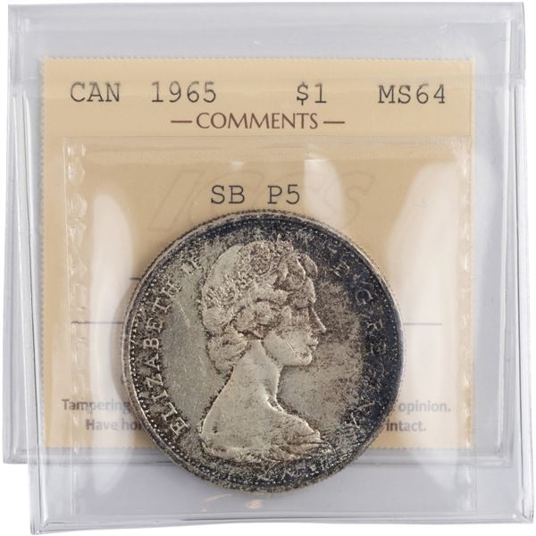 Canada 1965 Silver Dollar
