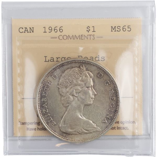 Canada 1966 Silver Dollar