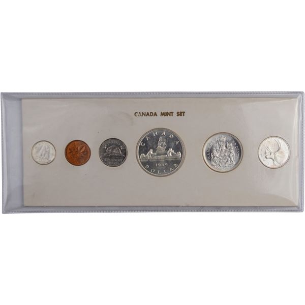 Canada 1959 Uncirculated Coin Set
