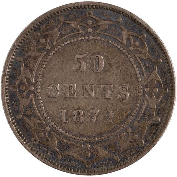 Canada 1872 H Newfoundland 50 Cents