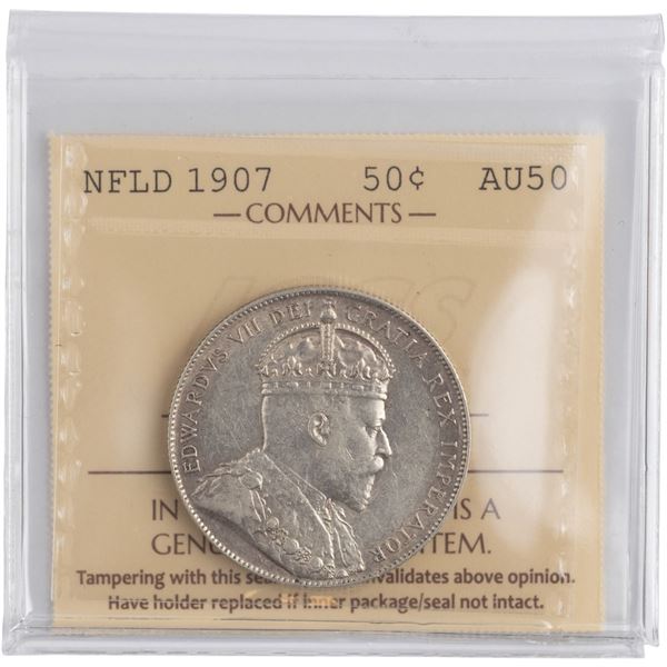 Canada 1907 Newfoundland 50 Cents