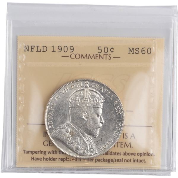 Canada 1909 Newfoundland 50 Cents